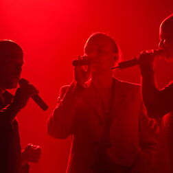 Band „Ganz schön feist“ auf der Bühne