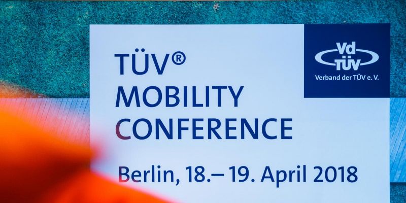 Bildbeispiel: Eventfotograf für TÜV Mobility Kongress in Berlin